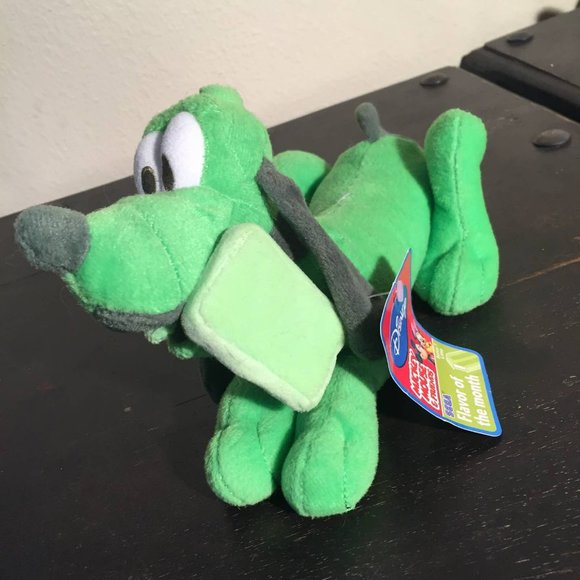 Toys Green Dog Stuffed Animal Plush Poshmark